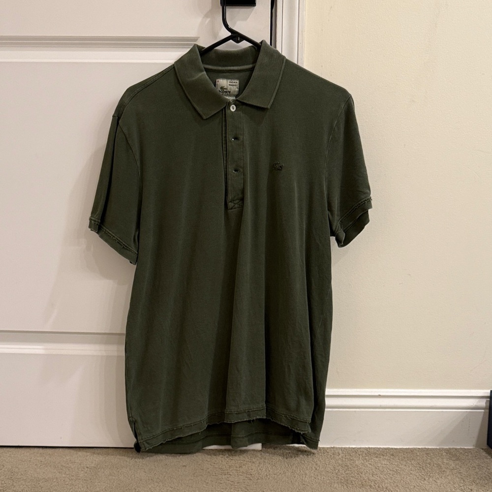 Lacoste Dark Green Polo Shirt